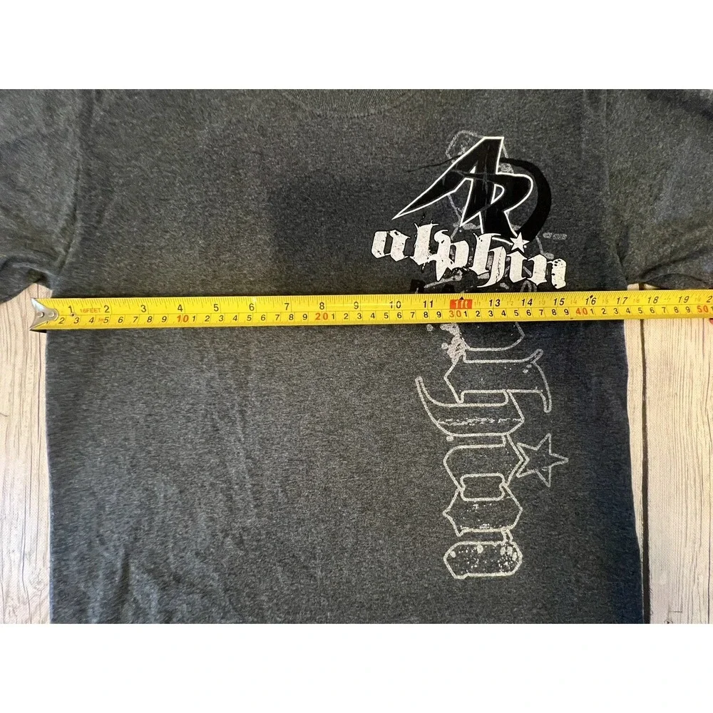 Vintage 90s Alphin Racing Blue Graphic T Shirt Adult Size Small - Picture 4 of 9